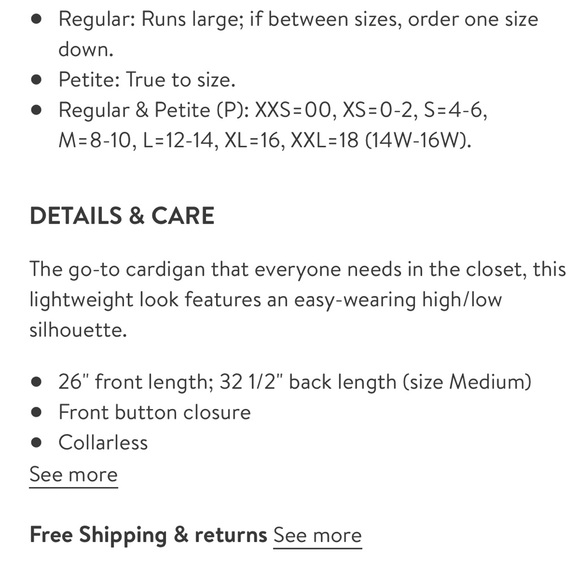 Gibson Gray Heather Oversized Hi-Low Easy Cardigan - Picture 12 of 12